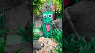 DIY Frog Wooden Craft for Kids  Easy Animal Craft at Home 🐸 diy craft craftyfun kids [upl. by Aihsetal]