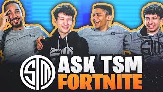 TSM Fortnite Answers Fan Questions  ft Myth Zexrow Vinny1x and Kaysid [upl. by Bopp678]