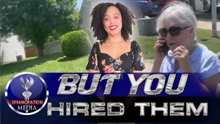 Karen Calls Police Over Black Landscapers She Hired [upl. by Aizirk860]