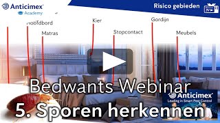 Bedwants webinar 5 Sporen van bedwantsen herkennen [upl. by Aenyl551]