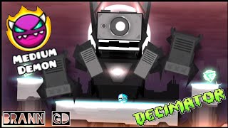 quotDecimatorquot by KingEggplant987 Medium DemonPlatformer  Geometry Dash 22 [upl. by Nnaeirelav108]