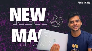 Macbook Air M1 Chip Unboxing Video [upl. by Ontina]