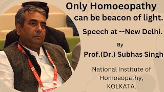 Chairmans Speech at NIH Session in World Homoeopathy Day  2024 at New Delhiwhd homoepathy [upl. by Pinkerton]