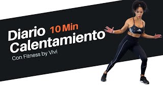 CALENTAMIENTO  MINI CARDIO ABS 🔥 Adelgaza con solo 10 minutos al dia [upl. by Reizarf]