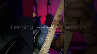 Learning Crossroads Section 4 on Guitar Day 4 guitar guitarist [upl. by Eustache]