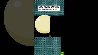 God Mode Luigi is UNSTOPPABLE 😳 shorts mario [upl. by Vasiliki538]