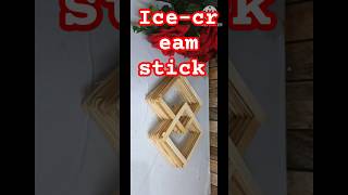 Icecream stick craft diy shortvideo handcrafted youtubeshorts [upl. by Keram]