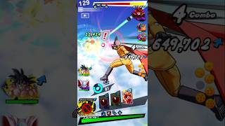 Gammas beat UG4 in one blast card😂🔥💪 dragonballlegends dblegends pvp shorts dbl [upl. by Desdamona]