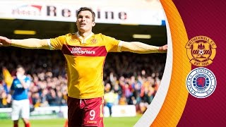 Motherwell vs Rangers Highlights 31052015 [upl. by Levinson291]