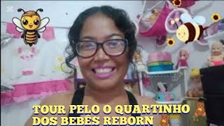 🧸TOUR PELO CANTINHO DE GRAVAÇÃO 🧸bebereborn babydoll bebêreborndesilicone [upl. by Masha]