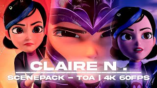 Trollhunters  Claire Nuñez Scenepack 2  4K 60FPS [upl. by Dareen]