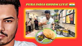 Indias Best Chole Bhature We tried Every Indian City 🇮🇳 sharkiofficial [upl. by Akirdnas]