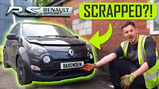 Someone scrapped their Renault Twingo RS [upl. by Ataliah]