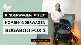 Bester Kinderwagen 2022  2023  Bugaboo Fox 3  Review  Demo [upl. by Ainivad]