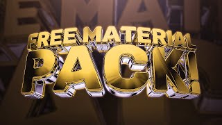 Cinema 4D FREE MATERIAL PACK  FREE Lightroom [upl. by Nuli]