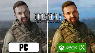 Stalker 2 Heart of Chornobyl Xbox Series X vs PC Graphics Comparison [upl. by Andri602]