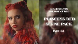 Descendants The Rise of Red  Princess Red Scene Pack HD [upl. by Znieh]