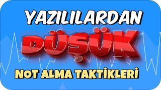 BU TAKTİKLERİ UYGULARSAN YAZILIDAN YÜKSEK NOT ALIRSIN ❗ TERCİH SENİN 🚀 [upl. by Ayekehs]