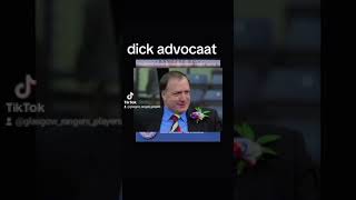 DICK ADVOCAAT  GLASGOW RANGERS MANAGER [upl. by Adon]