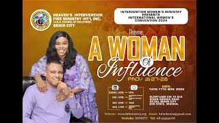 17TH NOV 2024 MSG TITLE A WOMAN OF INFLUENCE AND HER FAMILY BY PASTOR JAMES CHINWUBA NWAJESUS [upl. by Onileba328]