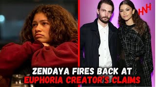 zendaya hits back after ‘euphoria’ creator sam levinson blames her for season 3 delays [upl. by Annaicul440]