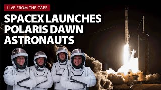 Watch live SpaceX launches Polaris Dawn astronauts on first commercial spacewalk mission [upl. by Hughes923]