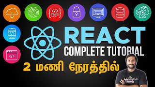 React JS Full Course 2 மணி நேரத்தில்  React JS Course For Beginners  React Tutorial in Tamil [upl. by Lalla]