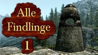 Skyrim  Findlinge amp Wächtersteine Guide 1 [upl. by Akived594]