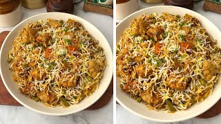 Veg Dum Biryani Recipe  वेज बिरयानी  Restaurant Style Veg Biryani  Lunch Recipes [upl. by Layol]