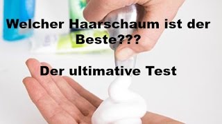 Der ultimative Test  Welcher Haarschaum überzeugt mich [upl. by Yenttirb589]