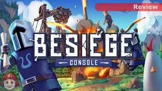 Review Besiege on Nintendo Switch [upl. by Ingvar]