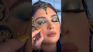 Arabian bridal makeup tutorial makeup bridal cosmetics eyemakeup hudabeauty paccosmetic yt [upl. by Ettelrahc]