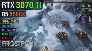 Frostpunk 2 Ultra vs Optimized Settings  RTX 3070 TI  R5 5600X [upl. by Bel]