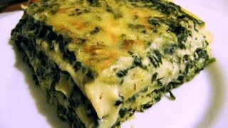 How to make Spinach Lasagne easy recipe [upl. by Ttenna157]