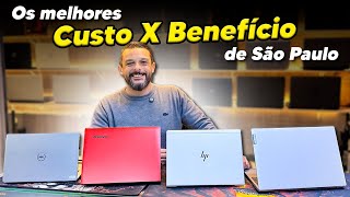 Notebooks com os MELHORES PREÇOS de São Paulo  Custo X Benefício [upl. by Ibrahim]