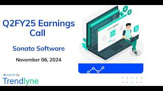 Sonata Software Earnings Call for Q2FY25 [upl. by Nosirb864]