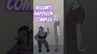 Vellum totally doesnt have a Napoleon complex shorts [upl. by Harmon]