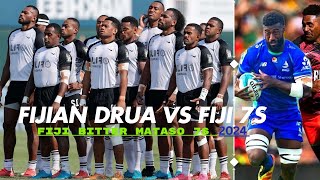 Drua 7s Vs Fiji 7s  2024 Fiji Bitter Mataso 7s [upl. by Ayrad457]