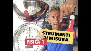 FISICA Caratteristiche strumenti di misura strumenti analogici e digitali portata e sensibilità [upl. by Annayoj]