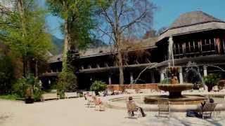 Kurpark Bad Reichenhall 3 am AlpenSoleMineralbrunnen Bad Reichenhall [upl. by Kcirred]