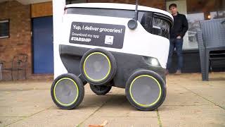 Delivery robots now available to Cambridge residents under new pilot scheme [upl. by Pol]