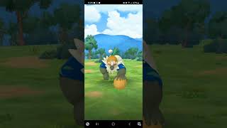 Catching NEW Shiny Passimian Pokemon GO pokemon shinypokemon pokemongoshorts shiny shinycheck [upl. by Ayram]