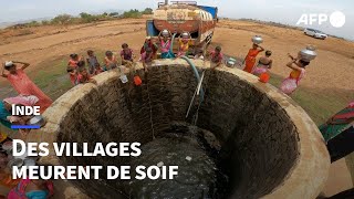 En Inde des villages meurent de soif pour faire boire Mumbaï  AFP [upl. by Bernardina]