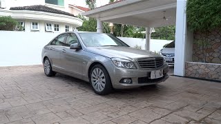 2009 MercedesBenz C 200 Kompressor Elegance StartUp and Full Vehicle Tour [upl. by Skardol630]