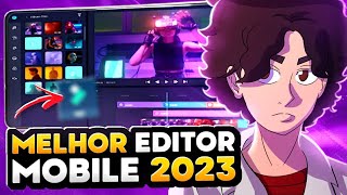 MELHOR EDITOR DE VIDEOS PARA CELULAR EM 2023 ANDROID E IOS  CELULAR FRACO [upl. by Aerdied]