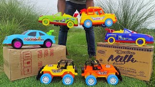 gadi wala cartoons🚗  toy helicopter ka video Ruhul creator new toy Wala cartoon video 2024 [upl. by Lorianne]