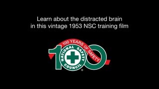 Vintage National Safety Council Video on Distracted Driving [upl. by Ssur330]