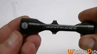 Prometheus Nano Chillum Pipe  WickiePipescom [upl. by Daloris]