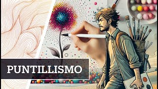 ¡Aprende Puntillismo y Sorprende con Obras Únicas 🎨 Paso a Paso [upl. by Eittak443]