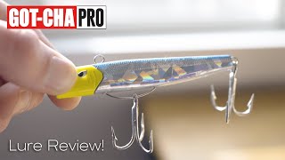 GotCha Pro Fishing Lure Review [upl. by Ellene991]